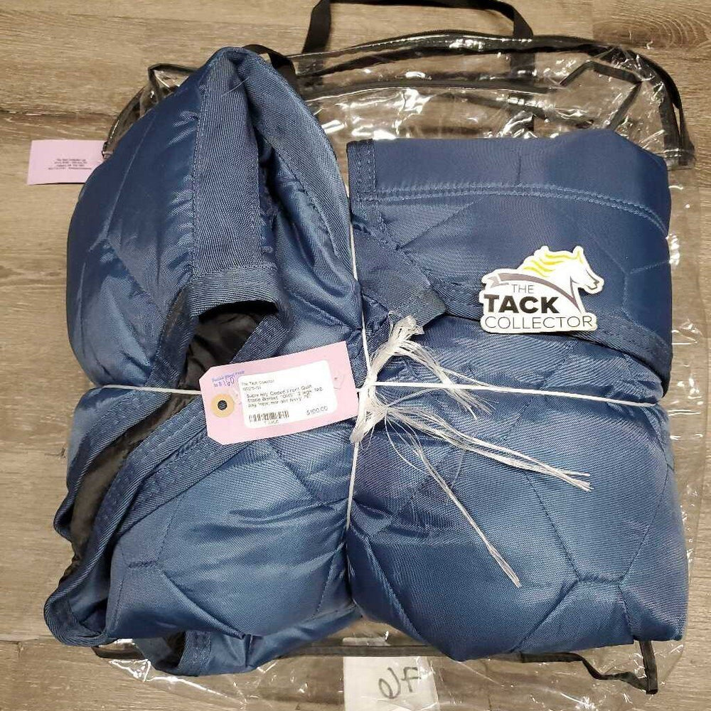 Hvy Closed Front Quilt Stable Blanket, 