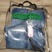 Hvy Closed Front Quilt Stable Blanket, "OHS", 2 legs, tag, bag *new, mnr dirt
