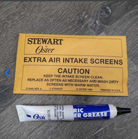 Body Clippers, 2x Blade Pairs, Box, Tray, Manual, Kool Lube, Foam, Grease *xc, mnr hair, WORK & SOUND GREAT, older?, rust
