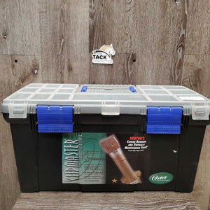 Body Clippers, 2x Blade Pairs, Box, Tray, Manual, Kool Lube, Foam, Grease *xc, mnr hair, WORK & SOUND GREAT, older?, rust