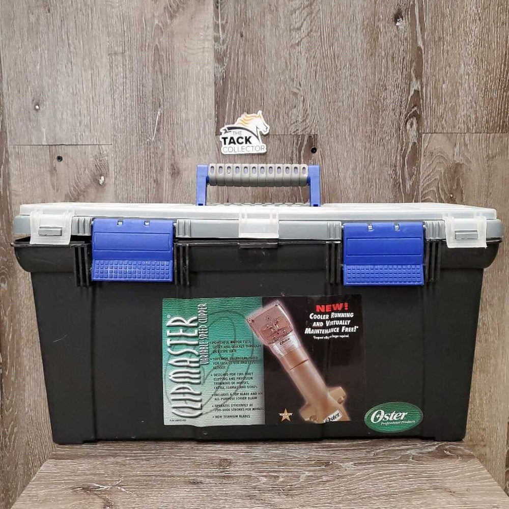 Body Clippers, 2x's Blade Pairs, Box, Tray, Manual, Kool Lube, Foam, Grease *xc, mnr hair & rust, WORK & SOUND GREAT, older?