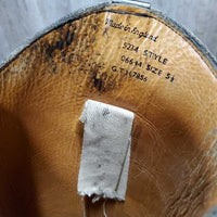 Field Boots, Pull On, wood forms *gc/fair, older, v.rubbed, faded, clean, scuffs, older