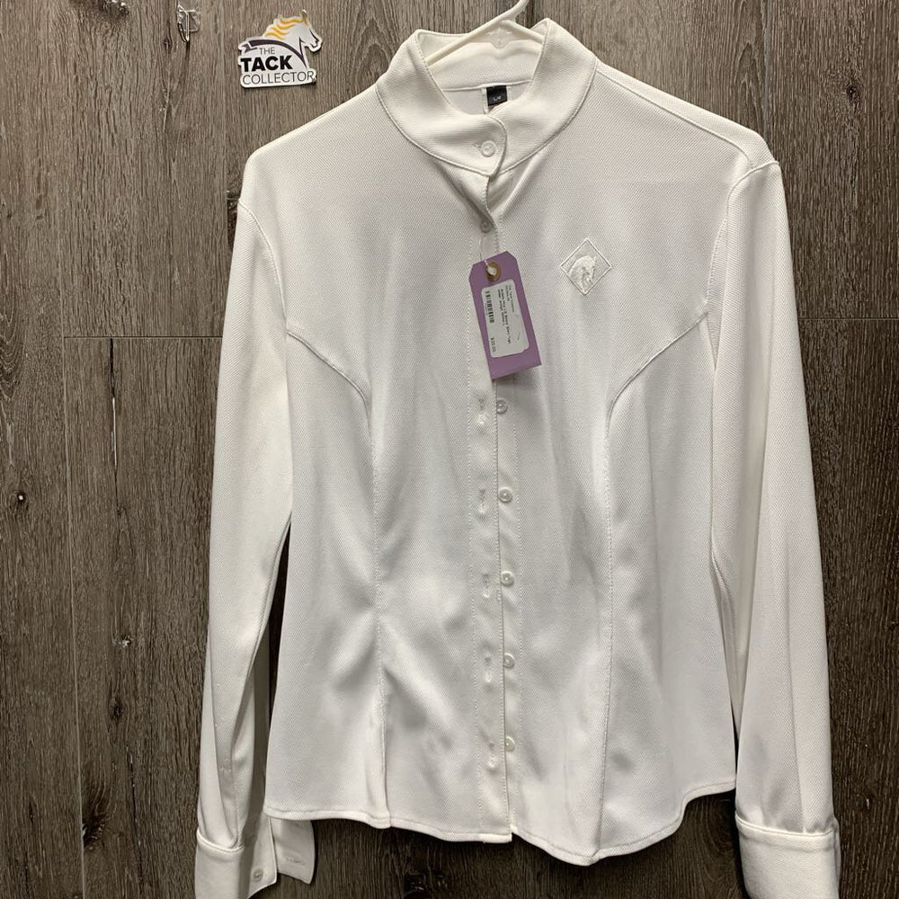 Hvy LS Show Shirt *vgc, older, snags