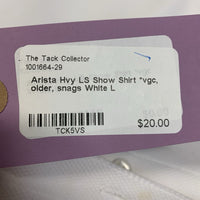 Hvy LS Show Shirt *vgc, older, snags

