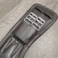 Padded Dressage Girth, x2 els *vgc, dirty, mnr hairy edges
