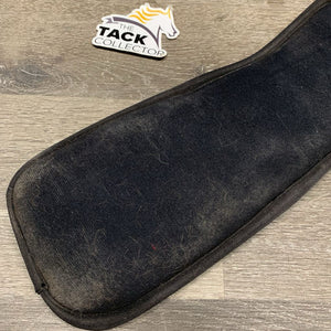 Neoprene Memory Foam Dressage Girth, 2x els, center D Ring *xc/vgc, mnr dirt & stains, missing center strap