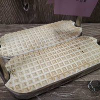 Pr Fine Stirrup Irons, grips *vgc/xc, v.mnr dirt, rubs, stains & scuffs