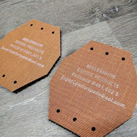 2 Super Comfort Stirrup Pads - Grip, 9 Zip Ties, bag *new