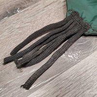 Hvy Nylon Tail Bag, Hvy String Tassels, Double Snap top *gc, v.dirty, sained edges