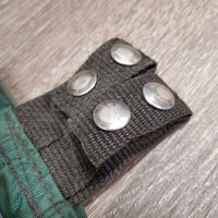 Hvy Nylon Tail Bag, Hvy String Tassels, Double Snap top *gc, v.dirty, sained edges