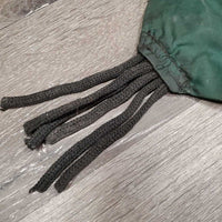 Hvy Nylon Tail Bag, Hvy String Tassels, Double Snap top *gc, v.dirty, sained edges