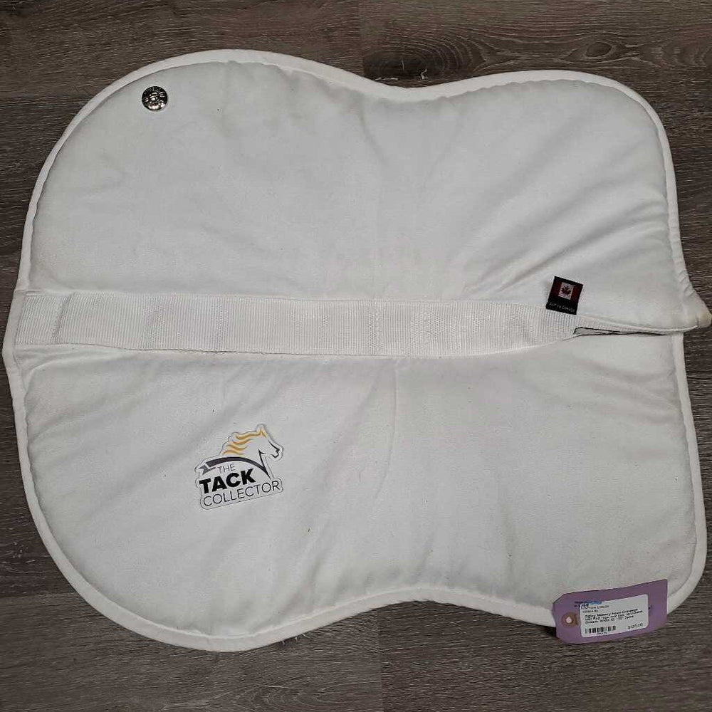 Memory Foam Dressage Half Pad *vgc, mnr hair, dirt/stains, threads