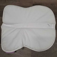 Memory Foam Dressage Half Pad *vgc, mnr hair, dirt/stains, threads
