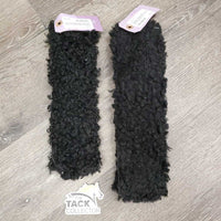 2 Sheepskin Breastplate? Covers *gc, clean, v.clumpy & v.curly, curled corners