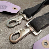 2 Elastic Leg Straps, snaps, loop ends *gc/fair, dirty?stains, faded, stretched