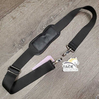 Nylon Shoulder Bag - Tote Strap, Padded Leather Cover *like new
