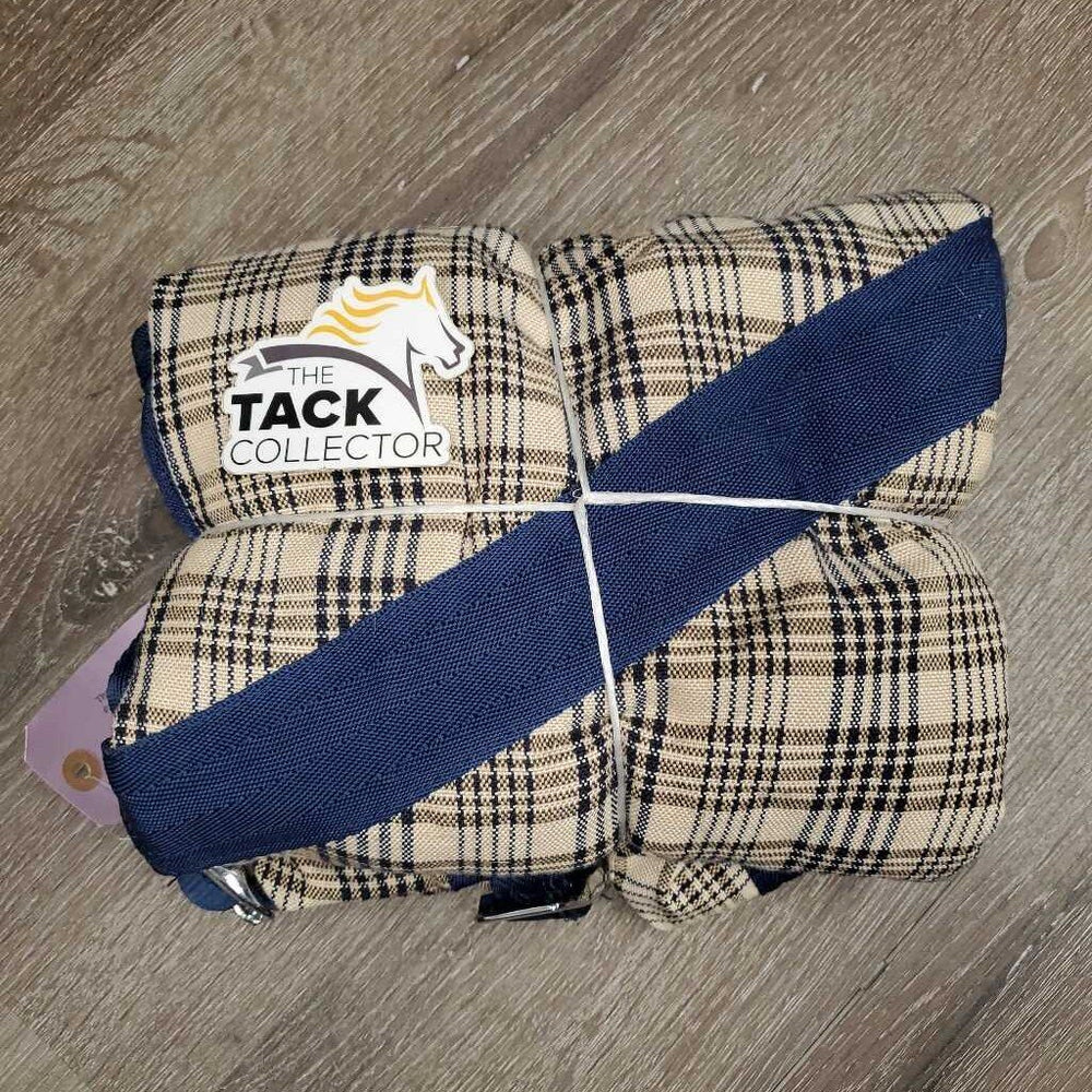 Lt Cotton Stable Sheet, 2 legs *vgc, older, mnr faded, rubs
