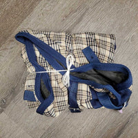 Lt Cotton Stable Sheet, 2 legs *vgc, older, mnr faded, rubs
