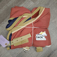 Fleece Lined Palm Dress Cooler, tail *vgc, clean, mnr hair, puckers, rubs
