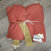 Fleece Lined Palm Dress Cooler, tail *vgc, clean, mnr hair, puckers, rubs