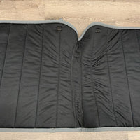Mesh Dressage Saddle Pad, Mesh Soundproof Bonnet Set *vgc, mnr hair, dirt, threads