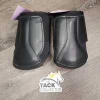 Closed Front & Hind Neoprene Boots, velcro *vgc, v.hairy, clean, residue