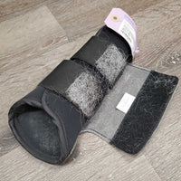 Closed Front & Hind Neoprene Boots, velcro *vgc, v.hairy, clean, residue