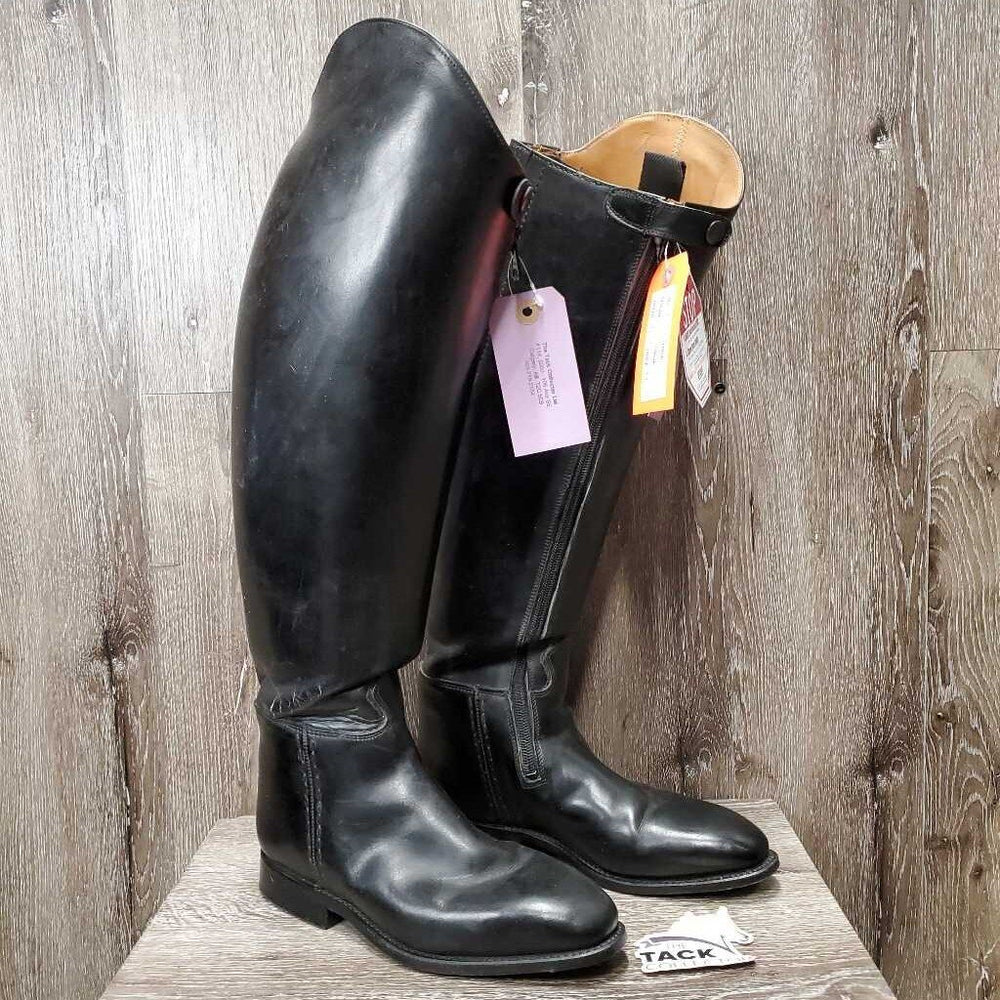 Pr Dressage Boots, zips *xc, mnr scuffs, rubs, residue & scratches