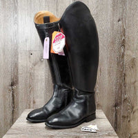 Pr Dressage Boots, zips *xc, mnr scuffs, rubs, residue & scratches

