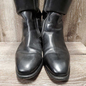Pr Dressage Boots, zips *xc, mnr scuffs, rubs, residue & scratches