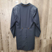 Dressage Shadbelly, Zipper, Built in Pinny - Points *vgc, older? loose buttons, Add-on Zipper/extension
