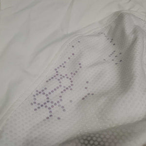 Full Sticky Seat Breeches *vgc, mnr threads, stained seat & legs, purple "spots"? or pattern