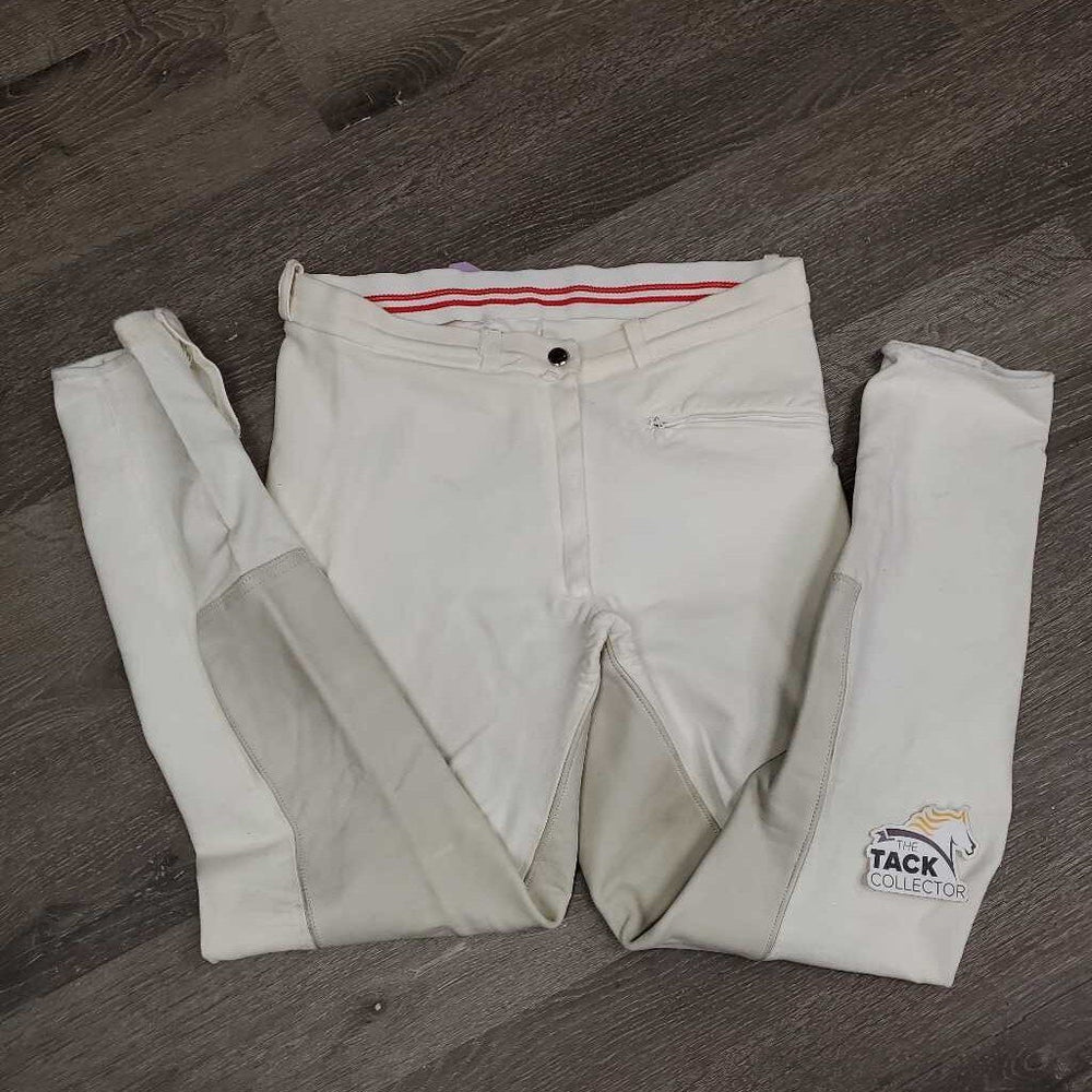 Full Seat Leather Breeches *vgc/gc, older, hairy, stains, rubs & pills, threads