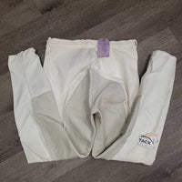 Full Seat Leather Breeches *vgc/gc, older, hairy, stains, rubs & pills, threads
