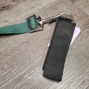 Hvy Cordura Closed Nylon Stall Guard, 4 velcro post attachment straps *xc, dirty, thick residue