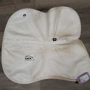 "Butterfly" Wither Relief Half Pad Cover ONLY *gc, dirt, stains, hair, v. mnr pills, rubs, puckers