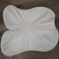 "Butterfly" Wither Relief Half Pad Cover ONLY *gc, dirt, stains, hair, v. mnr pills, rubs, puckers
