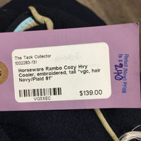 Hvy Cooler, embroidered, tail *vgc, hair