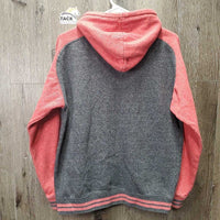 Hvy Sweatshirt Hoodie "Chuckwagon Racing" *vgc, mnr clumpy inside