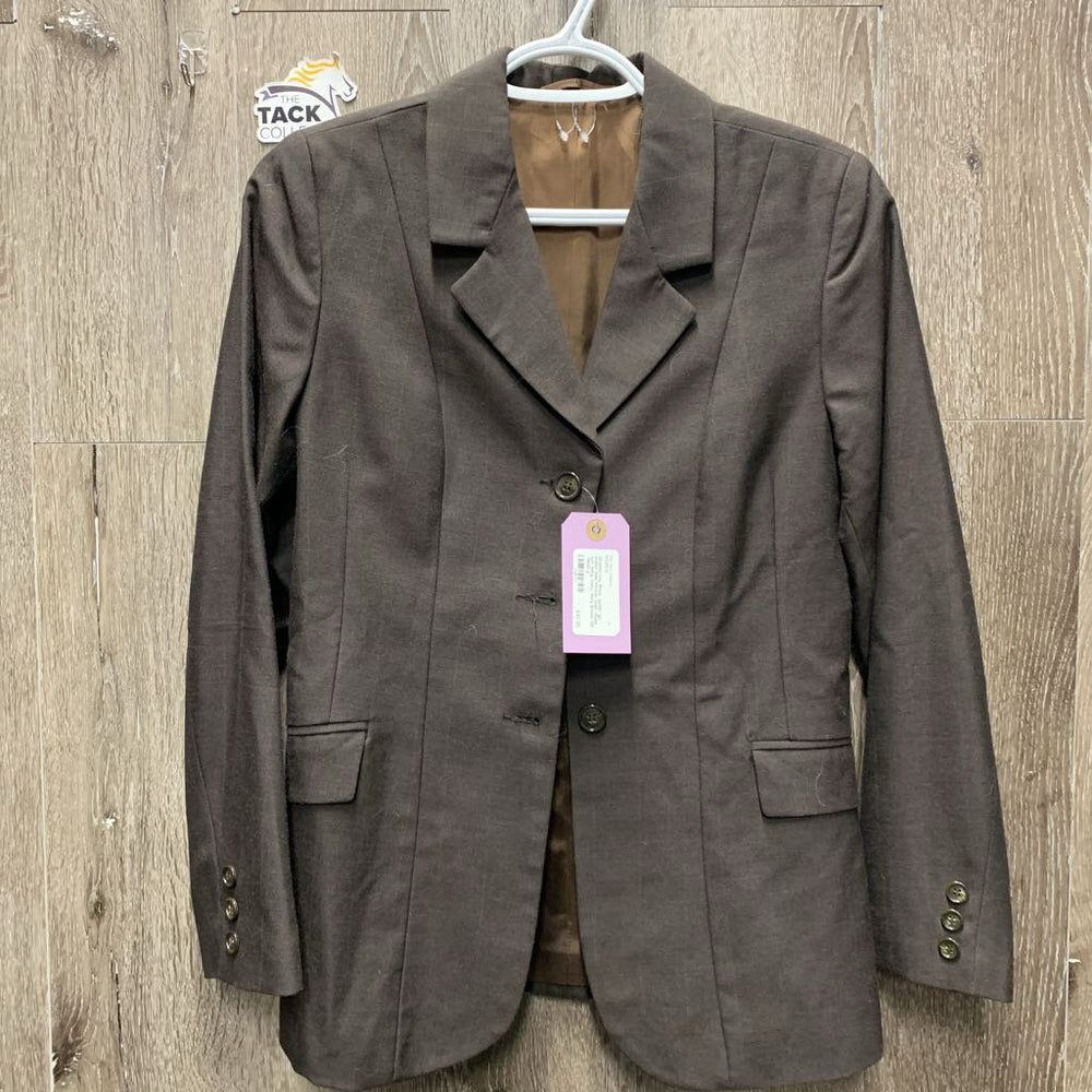 Hvy Show Jacket *gc, button hole threads, older, loose cuff lining, fuzzy, hairy