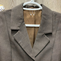 Hvy Show Jacket *gc, button hole threads, older, loose cuff lining, fuzzy, hairy