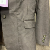 Hvy Show Jacket *gc, button hole threads, older, loose cuff lining, fuzzy, hairy
