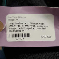 Lt Winter Neck ONLY *gc, v. mnr wpf, clean, mnr snags, faded, repairs, rubs, hair