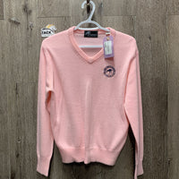 LS V Neck Super Soft Cashmerlon Sweater *vgc, clumpy, rubs, pills
