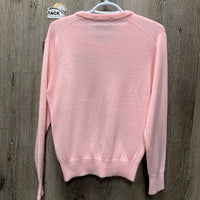 LS V Neck Super Soft Cashmerlon Sweater *vgc, clumpy, rubs, pills
