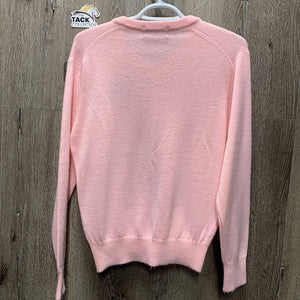 LS V Neck Super Soft Cashmerlon Sweater *vgc, clumpy, rubs, pills