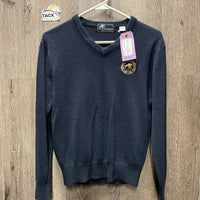 LS V Neck Super Soft Cashmerlon Sweater *vgc, mnr rubs & pills
