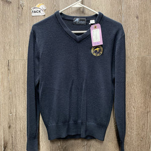 LS V Neck Super Soft Cashmerlon Sweater *vgc, mnr rubs & pills