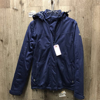Winter Jacket, Detach Hood, Magnets *vgc, clean, mnr stain?dirt, clumpy & hairy, older

