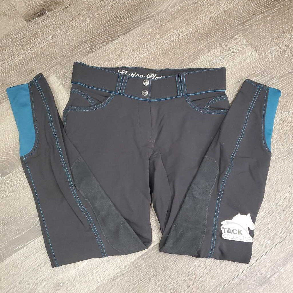 Euro Seat Breeches *gc/fair, rubs, clumpy knees, seat: rubs, pills, stretched & stains